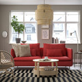 SÖDERHAMN 3-seat sofa, Tonerud red