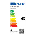 Diall LED Bulb Filament C35 E14 470 lm 2700 K