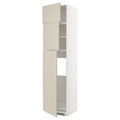 METOD High cab for fridge with 3 doors