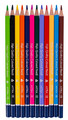 AstraTriangular Coloured Pencils Astrino 12 Colours 3+