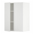 METOD Wall cabinet with shelves/2 doors, white/Stensund white, 60x80 cm