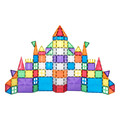 Cleverclixx Magnetic Tiles Inventive Pack Intense 110 pieces + 15 pieces free, 3+