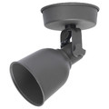 HEKTAR Ceiling spotlight, dark grey