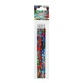 Pencil Set Graffiti 4-pack, assorted patterns