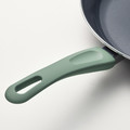 HEMLAGAD 6-piece cookware set, non-stick coating light grey-green/grey