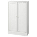 HAVSTA Cabinet with plinth, white, 81x37x134 cm