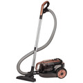 MPM MOD-25 Bagged Cylinder Vacuum Cleaner, Red/Black