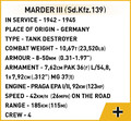 Cobi Blocks Marder III Sd.Kfz.139 420pcs 9+