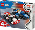 LEGO City F1 Williams Racing & Haas F1 Race Cars 4+