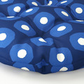 KLÖSAN Chair cushion, outdoor, dark blue, 35 cm