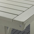 BONDHOLMEN Bar table, outdoor, gray, 116x72 cm
