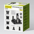 Feel Maestro 6-in-1 USB Rechargeable Hair & Body Grooming Set MR-661
