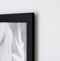 FISKBO Frame, black, 40x50 cm