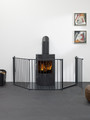 Baby Dan Safety Gate Flex XL Hearthgate 90-278 cm, black