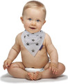 Dooky Dribble Bib Silver Star 0+