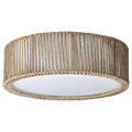 TRUBBRUFSE Ceiling lamp, sedge, 45 cm