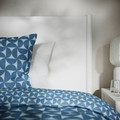 TONSTAD Bedroom furniture, set of 3, off-white, 140x200 cm