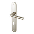 Door Handle Colours Ayen 72mm, satin nickel