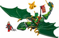 LEGO Ninjago Lloyd's Green Forest Dragon 6+