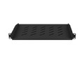 Lanberg Shelf for Cabinets 19" 450/600/800/1000 mm 1U 483x315mm, black