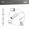 Digitus Gigabit Ethernet Adapter USB Type-C