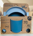 Bo Jungle B-CPLA Biodegradable Children's Tableware Set 5pcs Blue