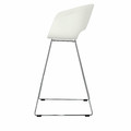 Bar Stool Shell, white