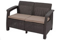 Outdoor Furniture Set CORFU SET, brown