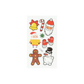 Glow-in-the-Dark Christmas Temporary Tattoos