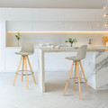 Bar Stool Nord, grey