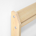 NEIDEN  Bed frame, pine, Luröy, 90x200 cm