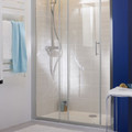 Shower Sliding Door Onega 120 cm, chrome/transparent