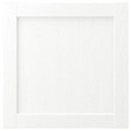 ENKÖPING Door, white wood effect, 60x60 cm