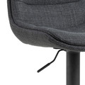 Bar Stool Adisa, dark grey