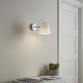 GoodHome Wall Lamp Syenite 1-p E27, silver