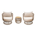 Garden Furniture Set Palm, swivel