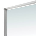 GoodHome Walk-in Shower Ezili 120 cm, chrome/transparent