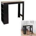 Bar Table Blox, black