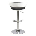 Bar Stool Grace, black/white