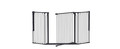 Baby Dan Carl Wide outdoor safety gate, black