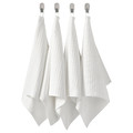 VÅGSJÖN Hand towel set F, 4 pack