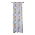 Splendid Curtain Gale 140x300 cm, silver/mustard