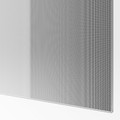 BJÖRNÖYA 4 panels for sliding door frame, grey tinted effect, 100x236 cm