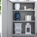 SUNDSÖ Cabinet, grey outdoor/indoor, 60x35x86 cm