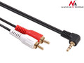 Cable 3.5mm mini 2RCA 1m black MCTV-824