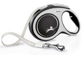 Flexi New Comfort Tape Leash L 8m, black
