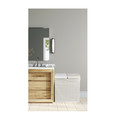 Dual-Compartment Laundry Basket 50x41x57, grey