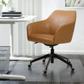LÅNGFJÄLL/TOSSBERG Conference chair, Grann light brown/black