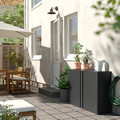 SUNDSÖ Cabinet, anthracite outdoor/indoor, 60x35x86 cm