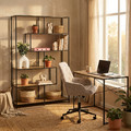 Shelving Unit Bookcase Oxford 4, oak